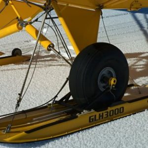 GLH-3000 Composite/Carbon Fiber Hydraulic Wheel Ski: Super Cub and Husky